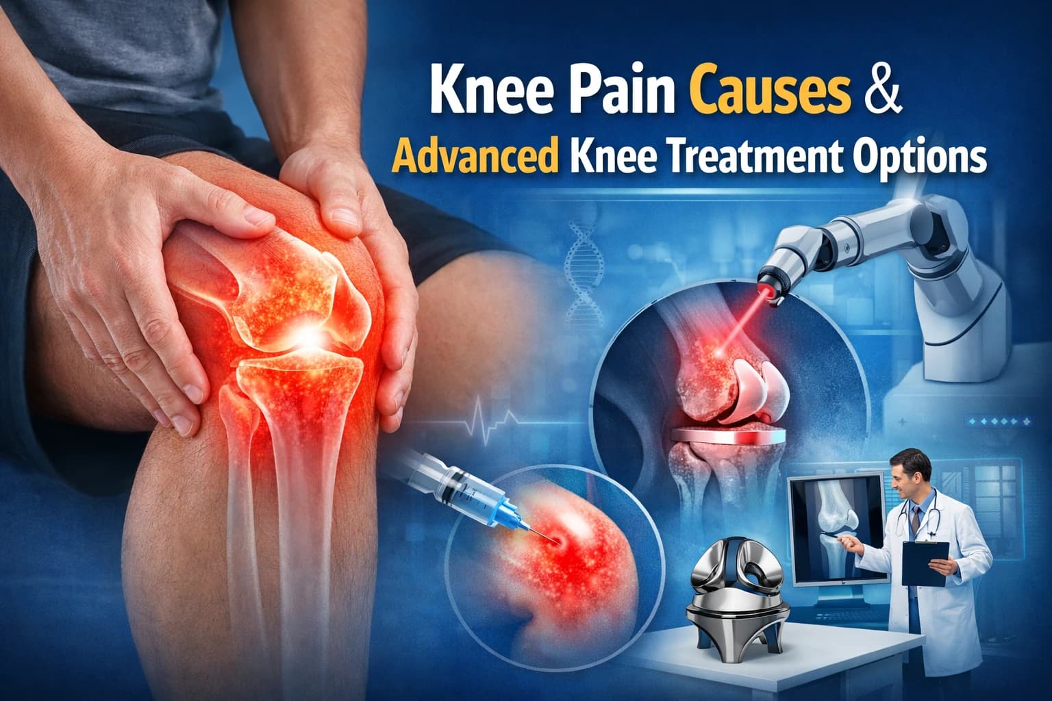 Knee Pain Causes and Advanced Treatment Options - Dr. Abhishek Saxena, Ajmer