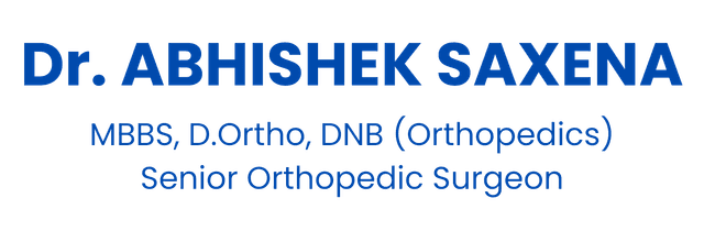 Dr. Abhishek Saxena Logo